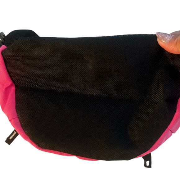 Rip Tide Pink/Black Backpack Purse - Picture 9 of 10